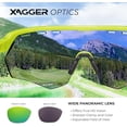 thumbnail image 4 of Xagger Sport Shield Sunglasses for Men Women Cycling Running Baseball UV400 Sun Glasses Wrap Around TR90 Frame, 4 of 6