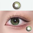 thumbnail image 1 of Lentillas de colores para miopía, lentes de contacto naturales de alta calidad para estudiantes de belleza, color gris, uso anual, 1 of 1