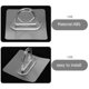 thumbnail image 3 of unbranded 4Ud Gancho Multifuncional Transparente Para Con Instalación Sin Taladro Y, 3 of 6
