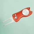 thumbnail image 3 of tredstone Golf Pitch Divot Repair Switchblade Ball Marker Groove Cleaner Red, 3 of 9