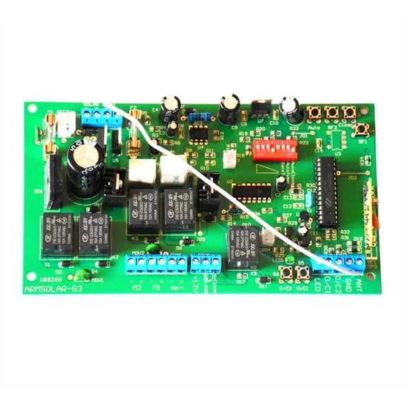 12V Electronic card motherboard circuit board for Dual wing automatic swing gate opener motor 12VDC ,Ultra-Quiet Operation