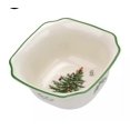 thumbnail image 4 of Spode Christmas Tree 5.5-Inch Square Porcelain Bowl - Serving Bowl For Candies Nuts Desserts And Small Floral Arrangements - Festive Holiday Tableware Dishwasher And Microwave Safe, 4 of 4