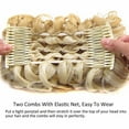 thumbnail image 4 of Peigne à Clip pour Femmes Cheveux Bouclés Chignon Updo Extension de Cheveux Bunignons, 4 of 6
