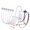 1, variant on Light weight Plastic Aquarium Bubbler With Adjustable Airflows Control Portable Oxygen Generator For Indoor And Outdoor