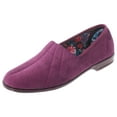 thumbnail image 2 of Sleepers Womens Audrey III Roll Top Velour Slippers, 2 of 2