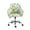 Sunflower Leaf, variant on FOR U DESIGNS Black Gold Marble Print Dining Chair Slipcovers with Arms, Waterproof Criss Cross Chairs Cover, Vanity Chair Protector, Mid Back Wide Seat Accent Chairs Covers