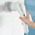 thumbnail image 3 of Powerful Cordless Spin Scrubber  90Min Continuous Use with 5 Multi-Surface Brush Heads  One Touch Electric Cleaner for Bathroom  Tile  Grout & Kitchen  Rechargeable Handheld Scrubber ( Wh, 3 of 6