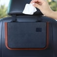 thumbnail image 1 of Hanging Car Trash Can, Collapsible Portable Waterproof Garbage Bag with Clip Small Car Organizer Holder Storage Pockets Container, Mini Trash Bin for Front Back Seat Accessories, 1 of 7