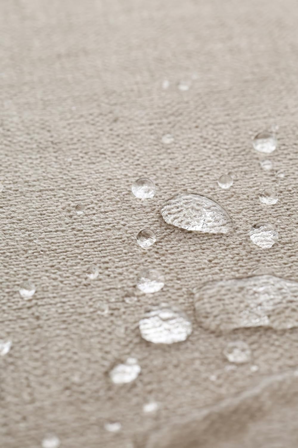 Liz Jordan-Hill Fabric by The Yard - Beige Chenille Upholstery Fabric Polyester Blend with Aquaclean Technology - Reupholstery Sewing Material - Spirit Off White - 10 Yard