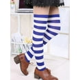 thumbnail image 3 of Topumt Over Knee Long Socks Striped Thigh High Sock Halloween Cosplay Stocking, 3 of 4