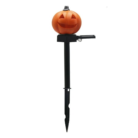 

LYU Pumpkin Light Waterproof Glow in The Dark Solar-Powered LED Pumpkin Lamp for Garden