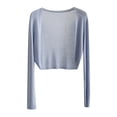 thumbnail image 2 of Women's Swim Cover Ups Beach Cover Up Swimwears Cover Ups Cardigan Women Ice Silk Coat Shawl Air Conditioned Shirt With Skirt Sunscreen Top, 2 of 5