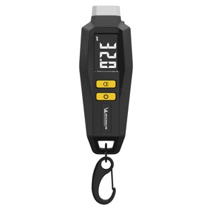 Michelin Mini Keychain Digital Tire Gauge, 99 Psi