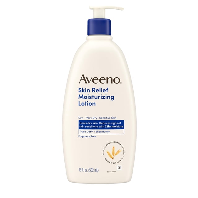 Aveeno Active Naturals Skin Relief 24 Hour Moisturizing Lotion, 18 oz.