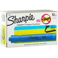 thumbnail image 1 of shiyou-Tank Highlighters, Chisel Tip, Blue, 12 Count, 1 of 4