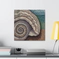thumbnail image 4 of Shells in Pointillism - Canvas, 4 of 10