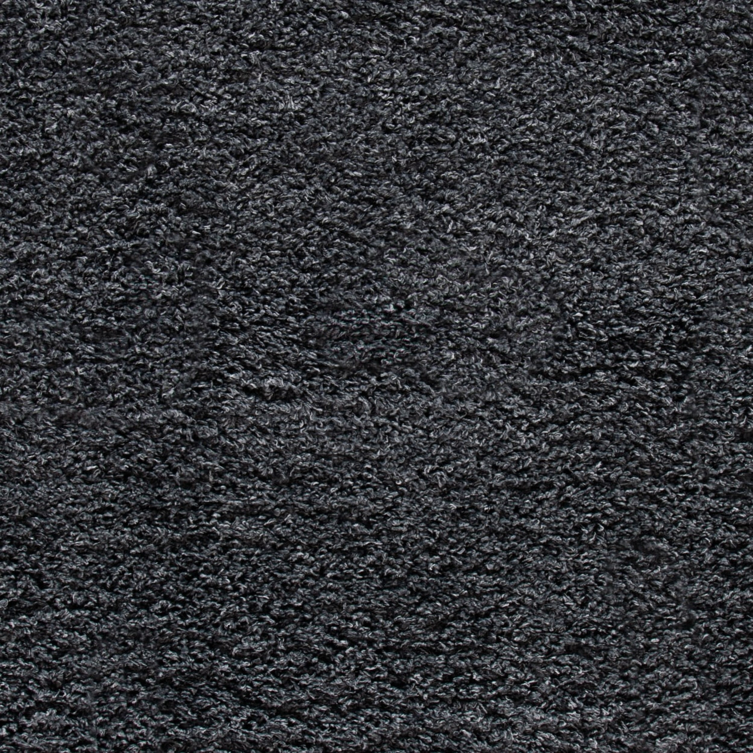 SAFAVIEH Venus Elijah Solid Plush Shag Area Rug, Dark Grey, 3'11" x 6'