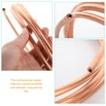 Tersarium 2pcs Copper Tubing Refrigeration Soft Coil Copper Tube Air