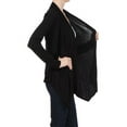 thumbnail image 2 of Women's Open Front Long Sleeve Lightweight Soft Basic Cardigan, 2 of 4