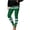 Green, variant on Ruimatai Women's Christmas Striped Leggings Festive Print Stretch Pants for Yoga Fitness Running Casual Wear All Season Comfort