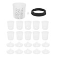 thumbnail image 2 of Automotive Paint Sprayer Mixing Cup Kit Sealing Ring Lids System ABS Material, 2 of 7