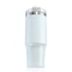 thumbnail image 3 of Capacidad de vacío de gran capacidad aislada café leche taza de té ejercicio jogging acero inoxidable bebida taza con tapa transparente en casa blanco 600ml sidaley HA011613-07B, 3 of 7