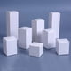 thumbnail image 2 of Caja de regalo pequeña blanca, embalaje de cartón de 350G, paquetes cuadrados de papel en blanco, varios tamaños, venta al por mayor, 50 unidades por lote, 2 of 3
