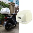 thumbnail image 3 of 35L Motorcycle Tail Box, Lockable Storage Carrier, Universal Motorcycle Top Case, Rain Proof Stylish Moped Rear Box Replacement for Rear Seat for Travel and Commuting, 3 of 7
