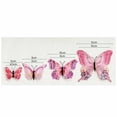 thumbnail image 3 of Bgsha 3D Sticker Mural 12pcs Papillon PVC pour la Chambre des Enfants Couleurs en Option, 3 of 9