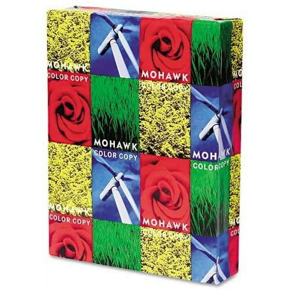 Mohawk 12203 Copy Paper, 98 Brightness, 28lb, 8-1/2 x 11, Bright White, 500 Sheets