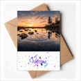 thumbnail image 1 of ocean sky st water science nature Welcome Back Greeting Cards Envelopes Blank, 1 of 3
