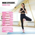 thumbnail image 3 of Pilates Wrist & Ankle Weights for Women, Wearable Strong Arm & Leg Weights Set of 2(1Lbs Each), Adjustable Ankle Weights for Walking, Yoga, Dance, Barre,Gym, 3 of 7