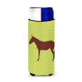thumbnail image 1 of "Treasures Hinny Donkey Green Decorative Can Hugger, Slim, Multicolor" Caroline's Treasures BB7676MUK, 1 of 1
