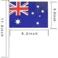thumbnail image 2 of Pack Of 30 Small Mini Flags Russian Flags, Parade Party Decorations, World Cup, Festive Events, International Holidays_c*, 2 of 2