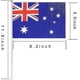 thumbnail image 2 of Pack Of 30 Small Mini Flags Russian Flags, Parade Party Decorations, World Cup, Festive Events, International Holidays_c*, 2 of 2