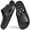 Black, variant on Mens Shower Shoes With Holes Dry Quickly Bath Slippers Womens Non Slip Indoor Home Bedroom Pool Spa Guest College Dorm