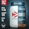 thumbnail image 4 of (3 pack) Dymatize ISO100 Hydrolyzed Whey Isolate Protein Powder, Gourmet Chocolate, 20 Servings, 4 of 9