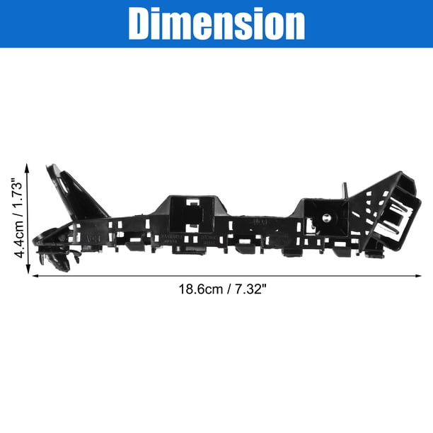 X AUTOHAUX Front Bumper Mounting Bracket - Left Side For Honda Fit 2015-2020, Part #71198T5A000 5 thumbnail image