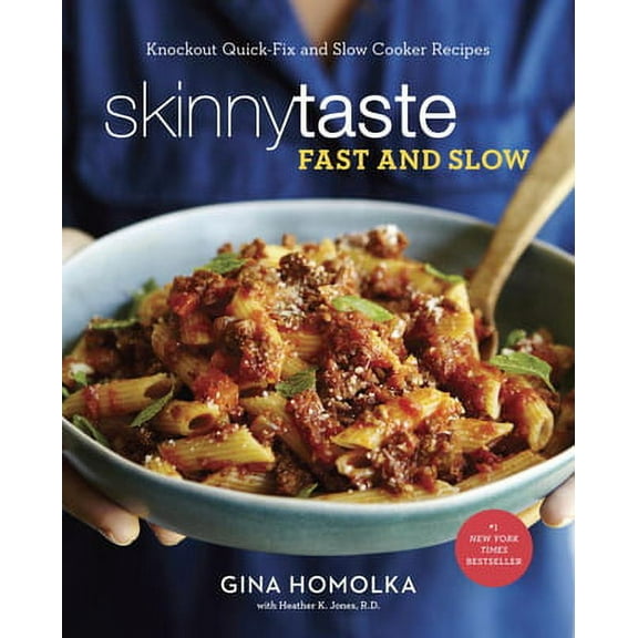 Pre-Owned Skinnytaste Fast and Slow: Knockout Quick-Fix and Slow Cooker Recipes: A Cookbook (Hardcover 9780553459609) by Gina Homolka, Heather K Jones