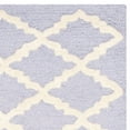 thumbnail image 4 of Safavieh Cambridge 4' X 6' Hand Tufted Wool Rug in Lavander and Ivory, 4 of 10