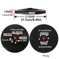 thumbnail image 3 of NATEFEMIN Sanding Pad For Drywall Sanding Projects ABS Spong 9 Inch 215mm 6mm Thread 8 Hole Backup Pad Durable, 3 of 7