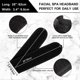 thumbnail image 2 of 3pc Facial Headband Make Up Wrap Head Terry Cloth(White,Black,Pink)), 2 of 5