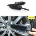 thumbnail image 4 of Scienceny Cepillo de limpieza para cubo de neumático de coche, cepillos para llanta, herramienta para tubo de escape con mango de plumero de Automoción decorativa y accesorios, 4 of 6