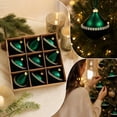 thumbnail image 5 of Christmas Ball Ornaments Flocked 8cm Velvet Christmas Tree Decorations Plastic Hanging Baubles Matte Holiday Ornament Window Display Party Decor Winter Home Decoration, 5 of 7