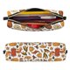 thumbnail image 2 of Fotbe Thanksgiving Food Estuche para Lápices de Cuero con Estampado, Estuche con Cremallera Resistente, Organizador Compacto y Elegante para Papelería, 2 of 7