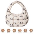 thumbnail image 1 of Bolso Mano Con Burbujas para Mujer Lazo Hobo Muñeca, 1 of 9