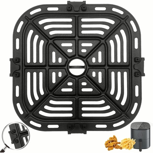 Air Fryer Replacement Grill Pan Fit for COSORI Air Fryer 5 QT, Air Fryer Rack Re