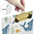 thumbnail image 4 of Coolnut Shark Clipboard, Acrylic Standard A4 Letter Size Clip Board with Low Profile Clip for Office, Classroom, Doctor, Nurse and Teacher, 12.5"x9", 4 of 7