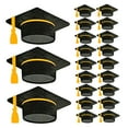 thumbnail image 5 of Topbathy Black Graduation Cap Sealing Stickers for Party Favors, Boxes, and Celebration Decorations, 5 of 8
