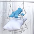 thumbnail image 4 of SHISUYAN Stainless Steel Balcony Laundry Drying Rack Multi-functional Shoes Drying Rack, 4 of 7